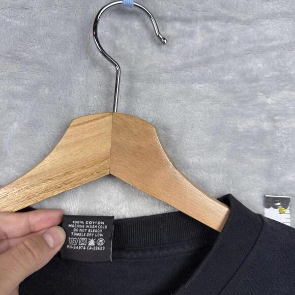 Stüssy x Goodfoot Collab T-Shirt Men Size XXL Black Crown Logo Rare Streetwear - Picture 6 of 6